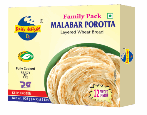 Malabar Porotta (Daily Delights) 908 g