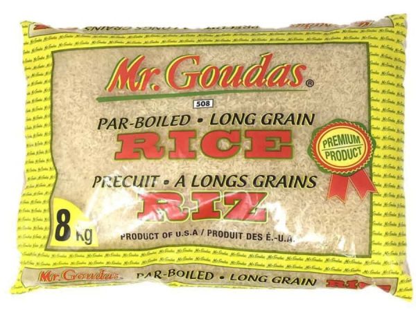 Parboiled Rice 8 kg