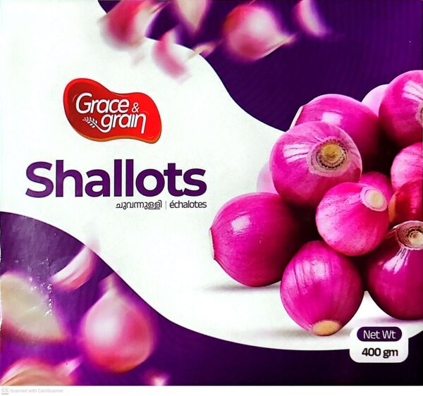 Shallots / Red Onion/ ചുവന്നുള്ളി (Grace &Grain) 400g